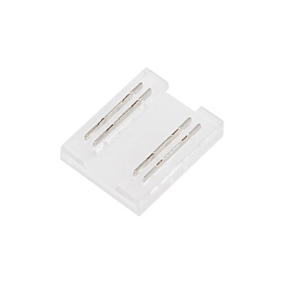 Solderless Clamp-On LED Butt Connector - 12mm Tunable White or RGB COB Strip Light