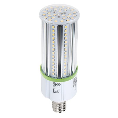 20W LED Corn Bulb - 2600 Lumens - 50W Metal Halide Equivalent - E26/E27 Medium Screw Base - 3000K/4000K