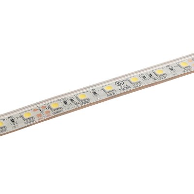 5m White LED Strip Light - Radiant Series LED Tape Light - 24V - IP68