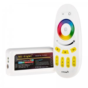 MiLight WiFi Smart Multi Zone RGB Controller with Touch Remote - 6 Amps/Channel