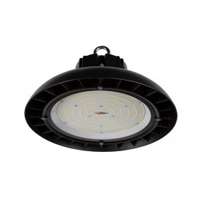 150W Black UFO LED High Bay Light - 19500 Lumens - 400W Metal Halide Equivalent - 5000K/4000K