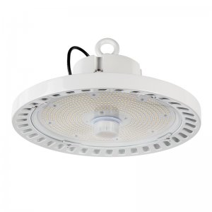 240W White UFO LED High Bay Light - Programmable Motion Sensor - 35000 Lumens - 1000W MH Equivalent - 5000K