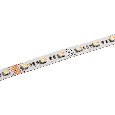 5m RGB+CCT LED Strip Light - 5-in-1 Color-Changing LED Tape Light - 24V - IP20