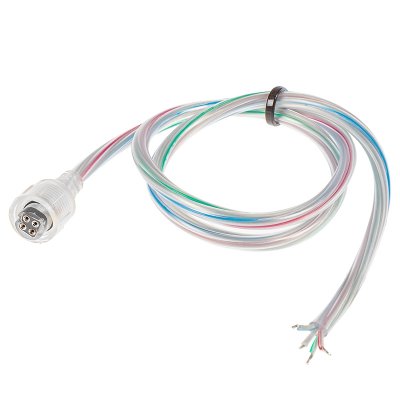 RGB Cable to Cable Connector - 0.5m - Female Connector - STW Series Compatible - Waterproof